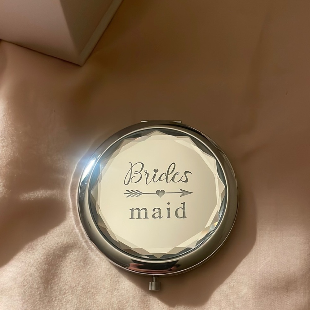 Bridesmaid small compact mirror